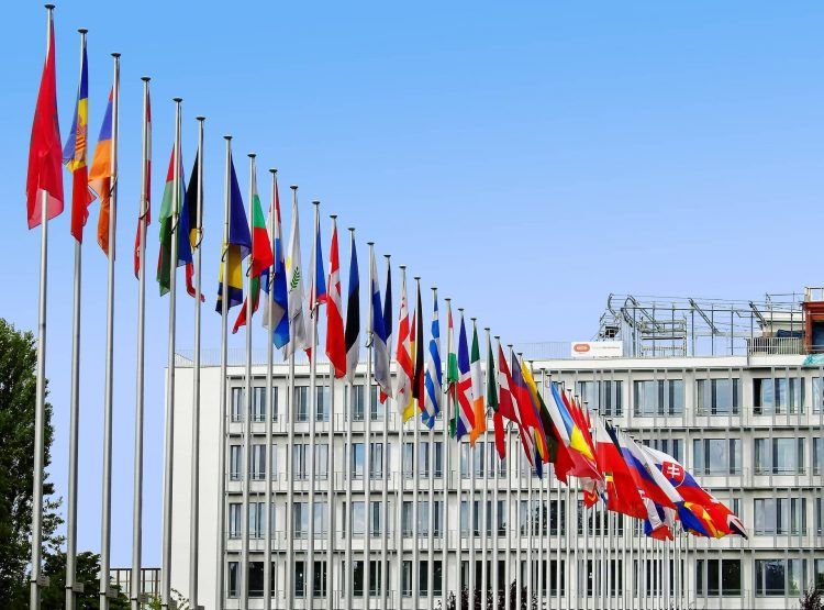 Banderas Unión Europea