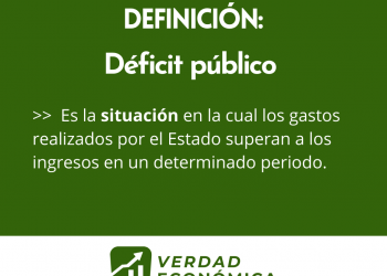 Definición de Déficit Público