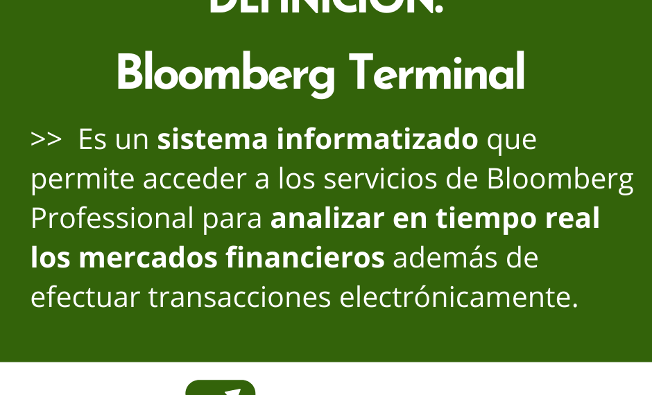 Definición de Bloomberg Terminal