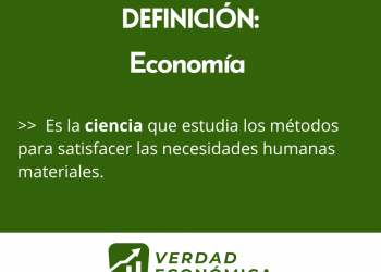 Definición de Economía
