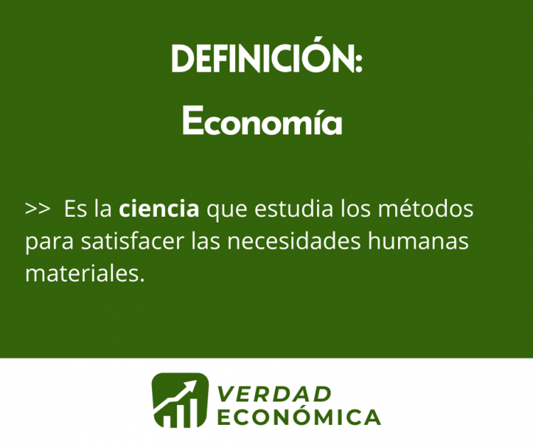 Definición de Economía