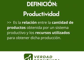 Definición de Productividad
