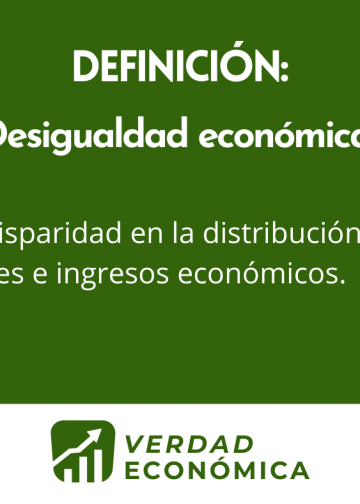 Definición y por qué de la desigualdad económica