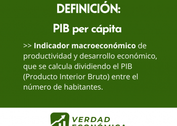 Definición de PIB per cápita