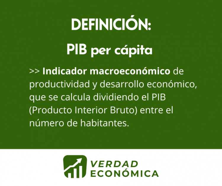 Definición de PIB per cápita