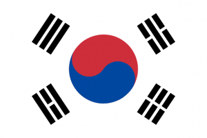 Bandera de Corea del Sur