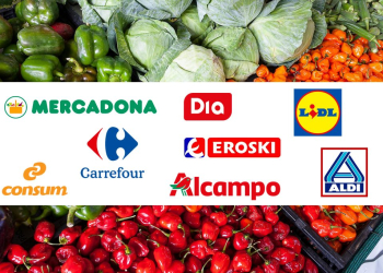 Los supermercados que más venden en España