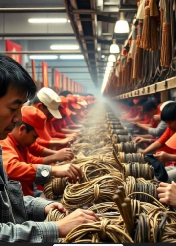 trabajo de chinos